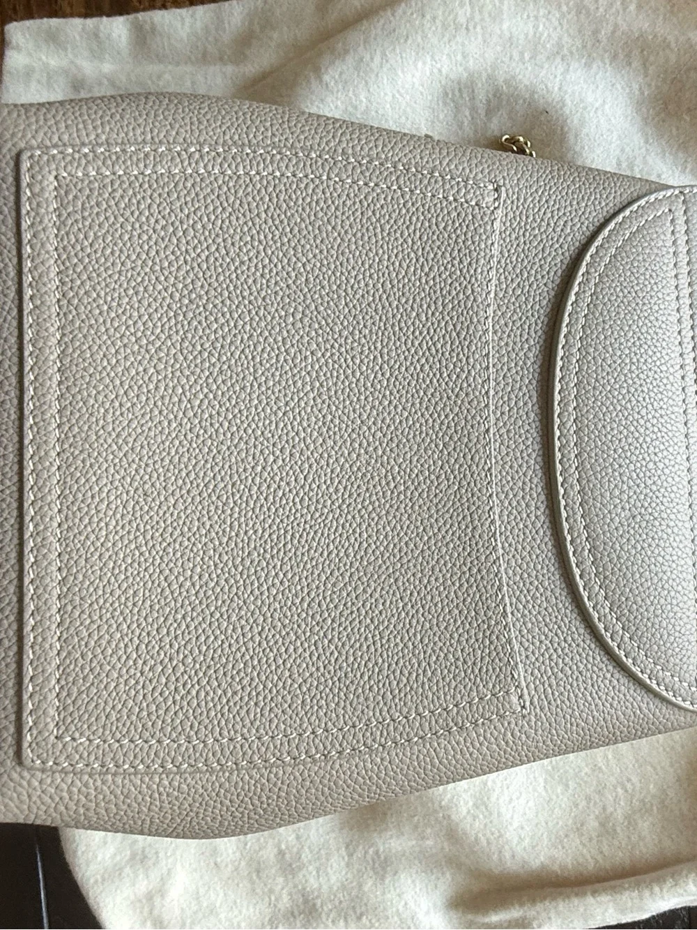 Polene número un Mini Chain Crossbody Bag in taupe-worn a couple of times.